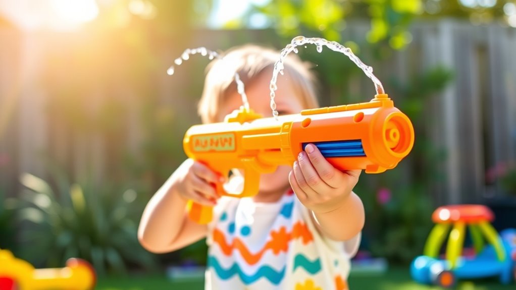safe easy to use water pistol