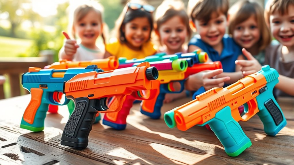 safe realistic toy selection