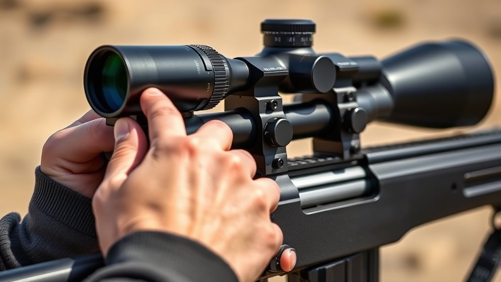 secure aligned scope mounting