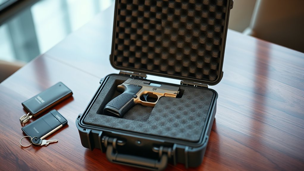 secure compliant firearm case