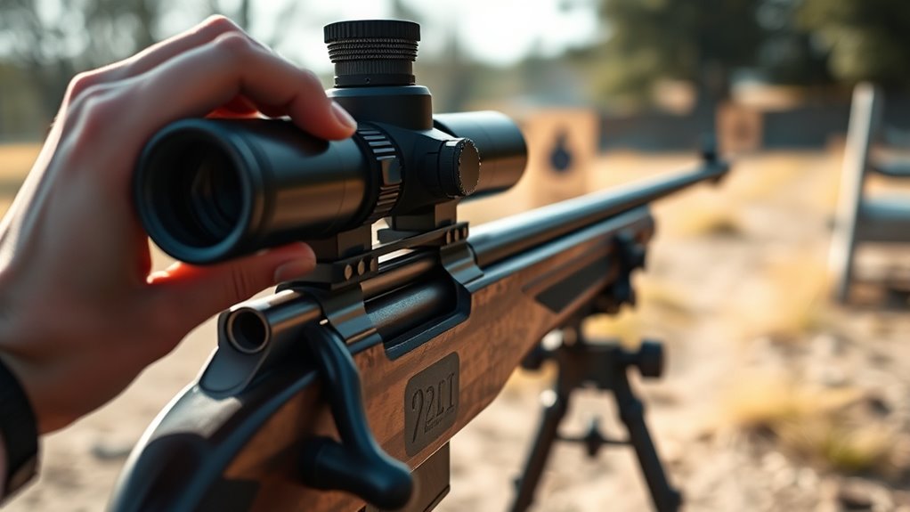 secure stable rifle setup