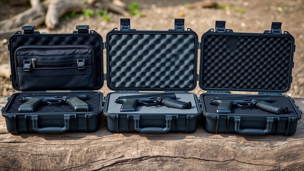 secure waterproof firearm storage