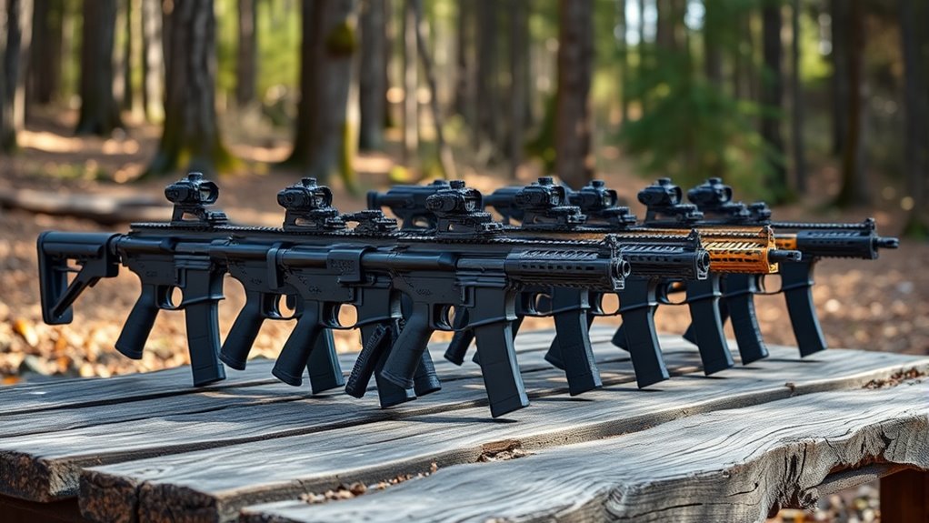 select durable ergonomic rifle