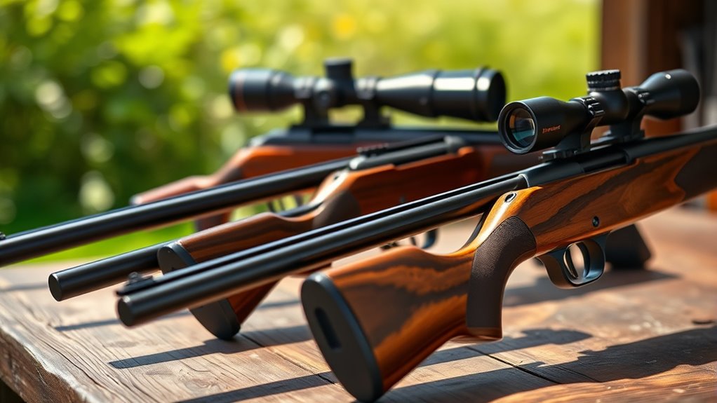 selecting optimal rifle features