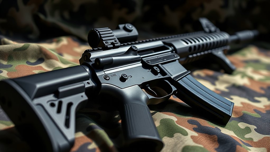 selective fire military rifles