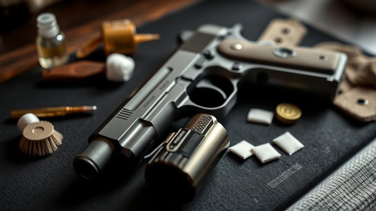simple pistol cleaning guide