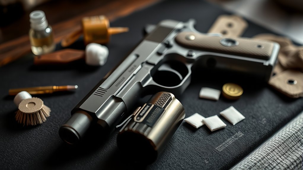 simple pistol cleaning guide