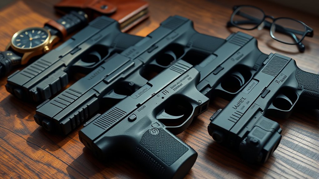 size durability concealment accessibility