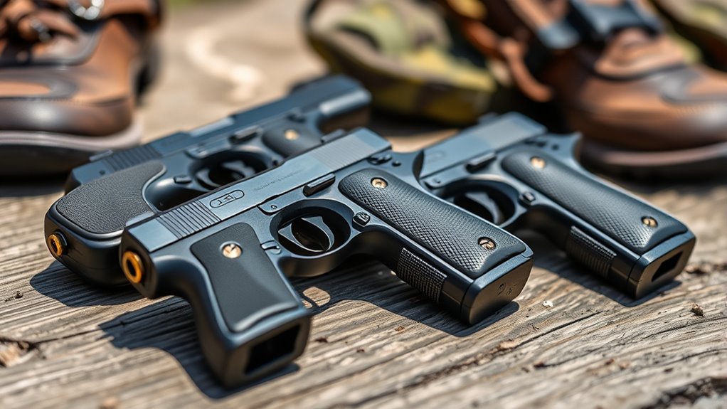size weight capacity concealment