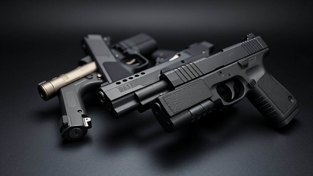 size weight concealability stability