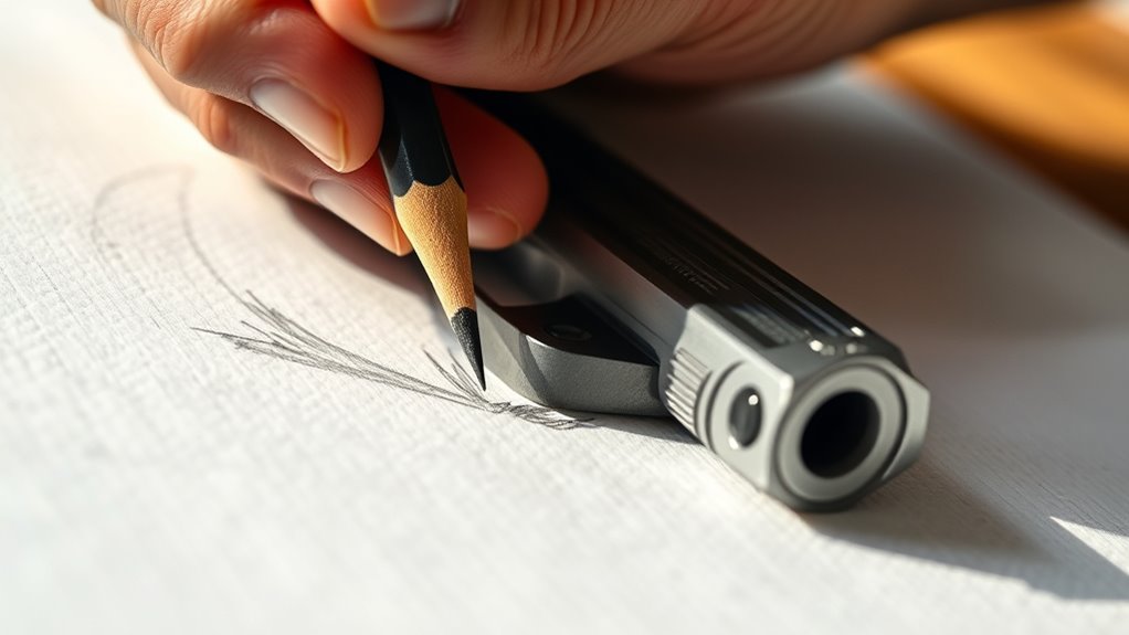 sketch slide muzzle serrations