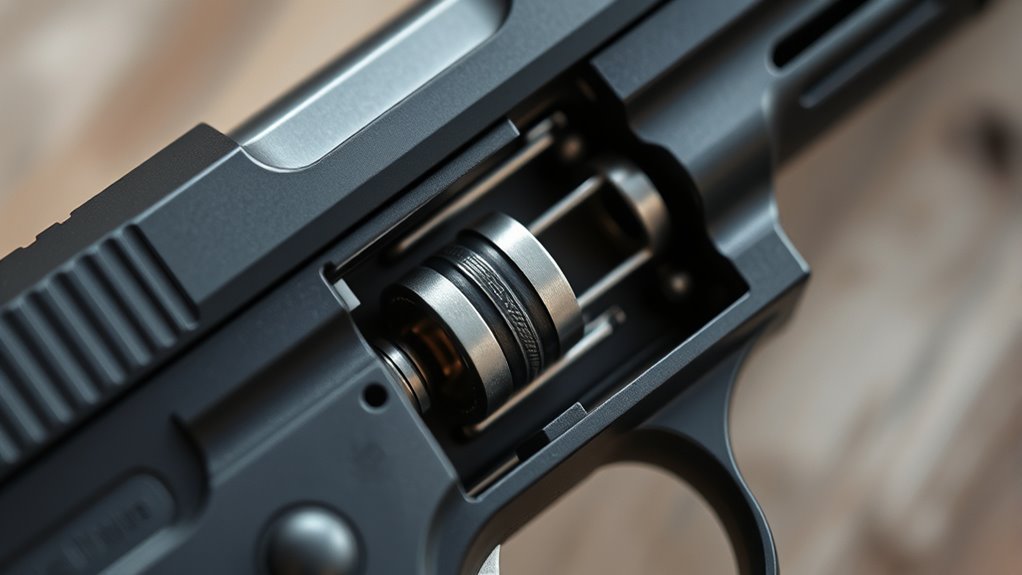 spring loaded firing pin mechanism