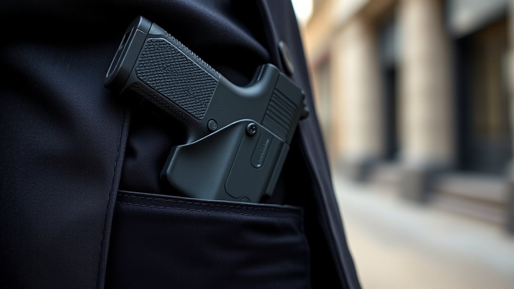 suppressed pistol holster tips