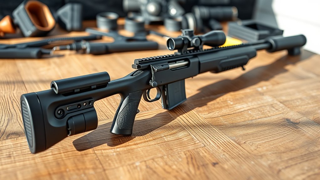 suppressed shooting customization options