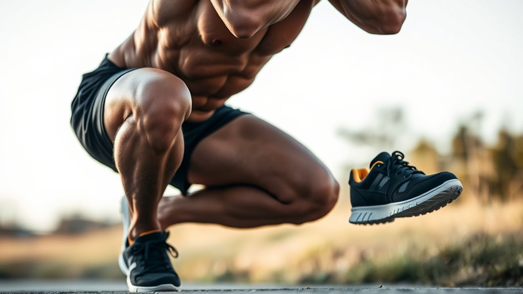 targeted leg and core muscles