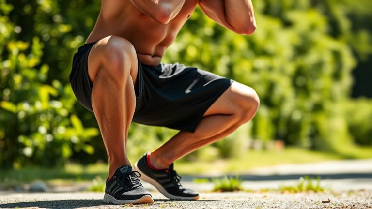 targeted leg and core muscles