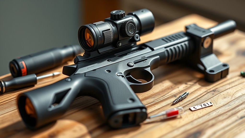 tools for accurate pistol zeroing
