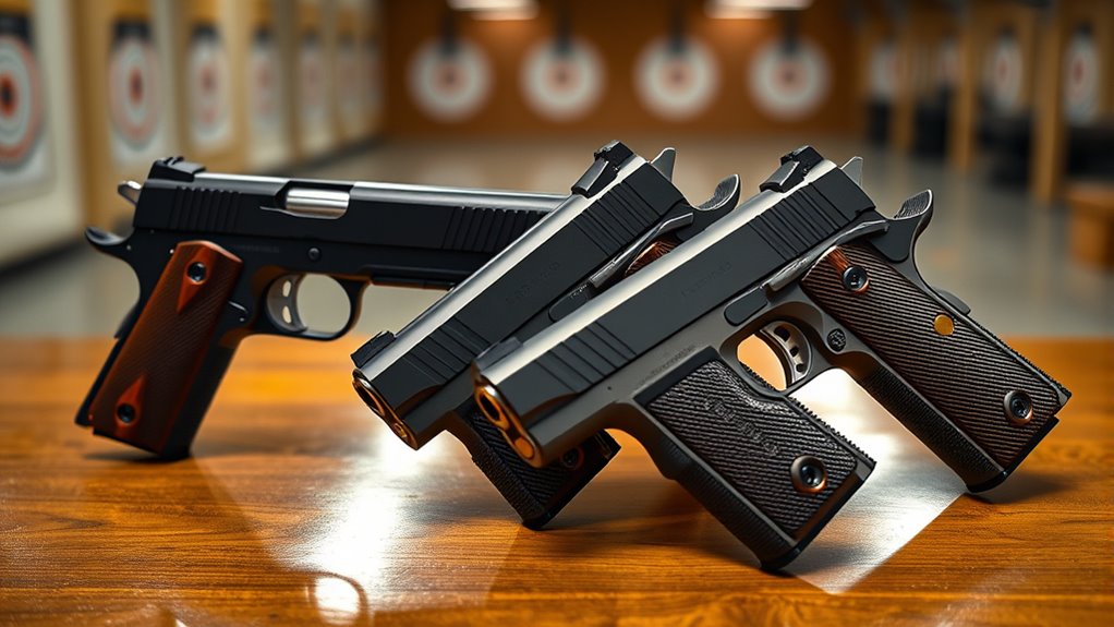 top 1911 bullseye pistols