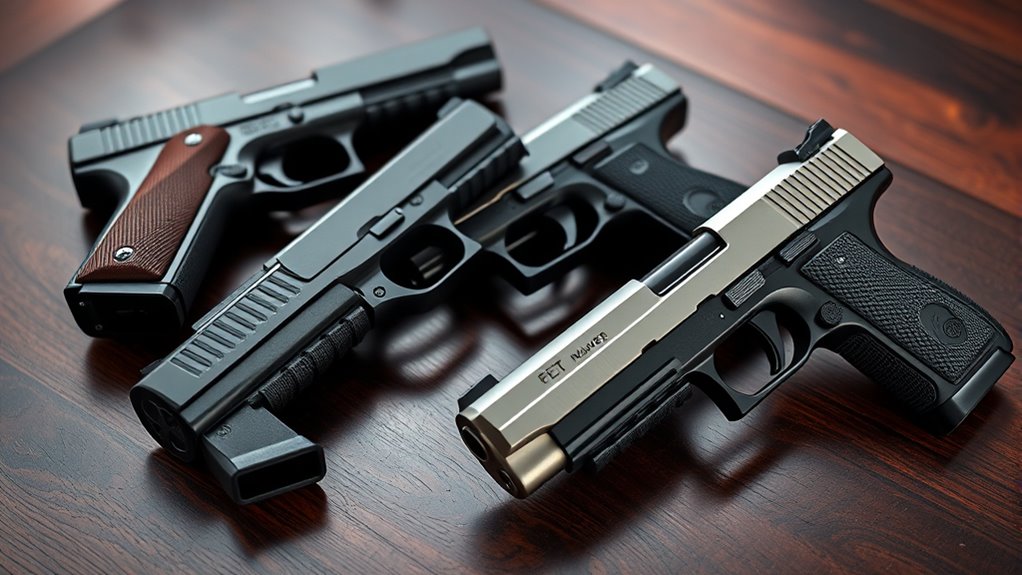 top 3 compact semi auto pistols