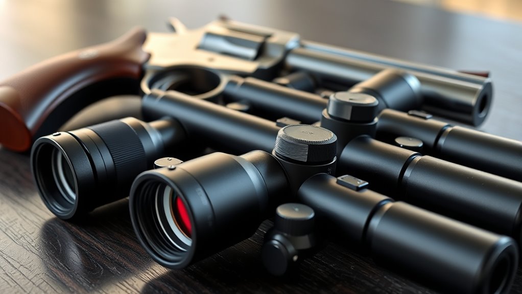 top 44 mag pistol scopes