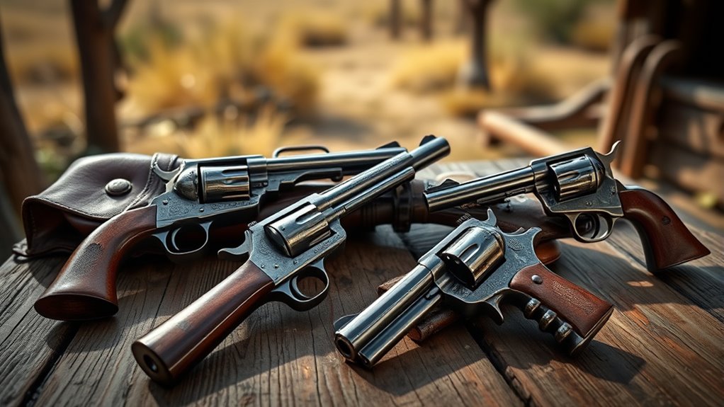 top 5 guns in rdr2