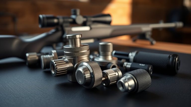 top air rifle scope adjusters