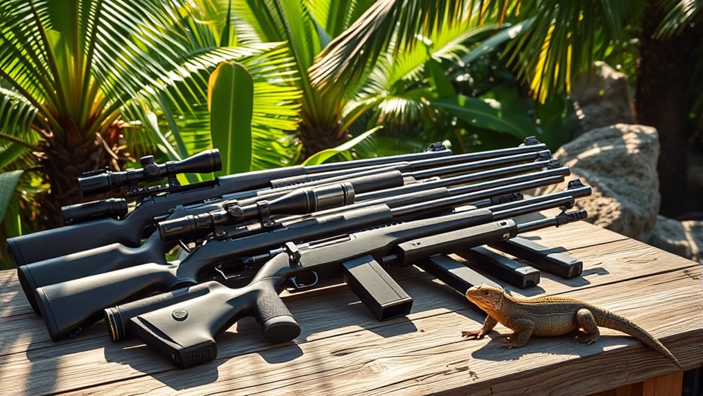 top air rifles for iguanas