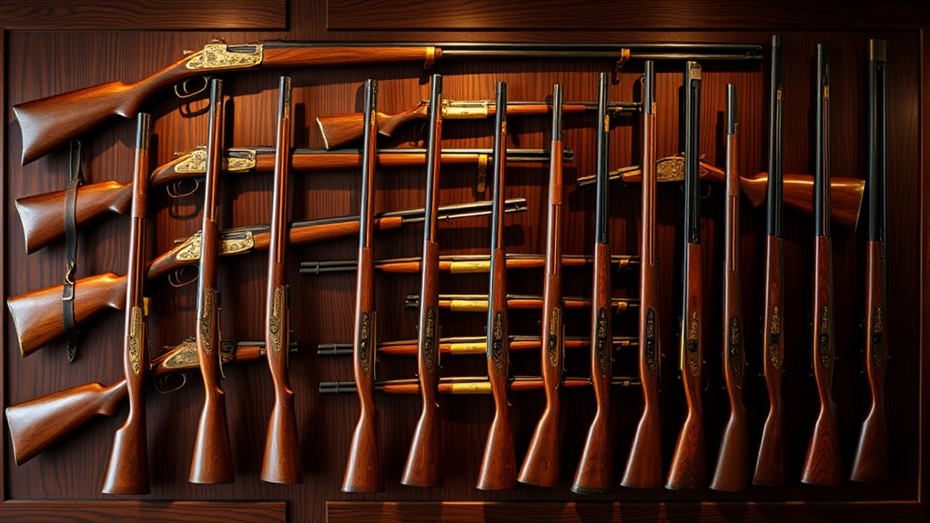 top antique rifle wall mounts