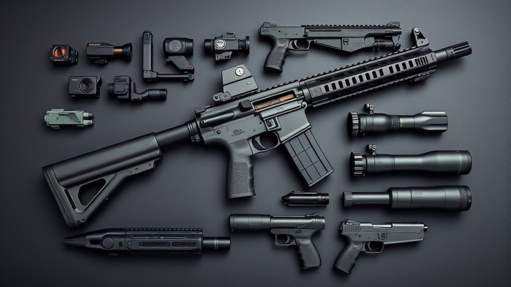 top ar 15 pistol attachments