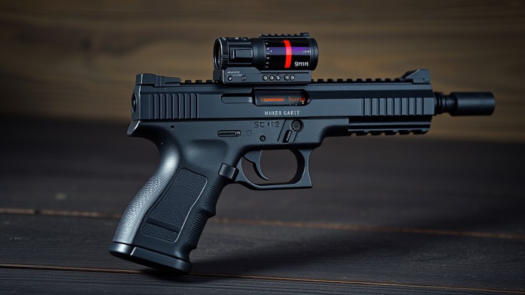 top ar pistol 9mm optics