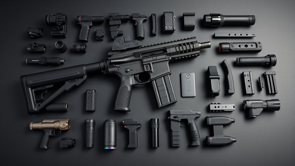 top ar pistol attachments