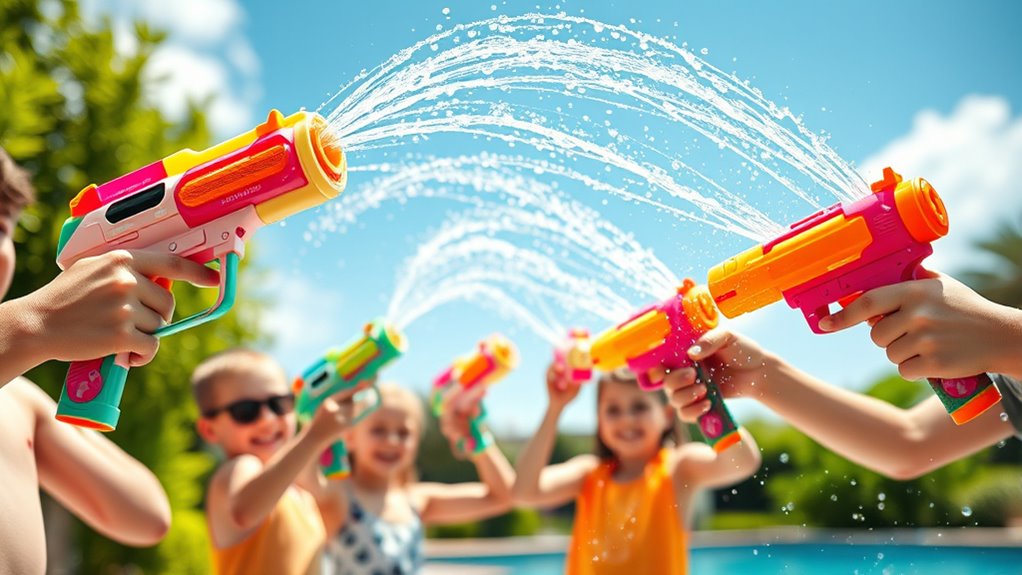 top battery powered water guns