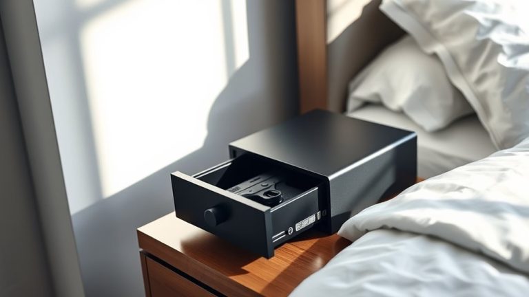 top bedside gun safes