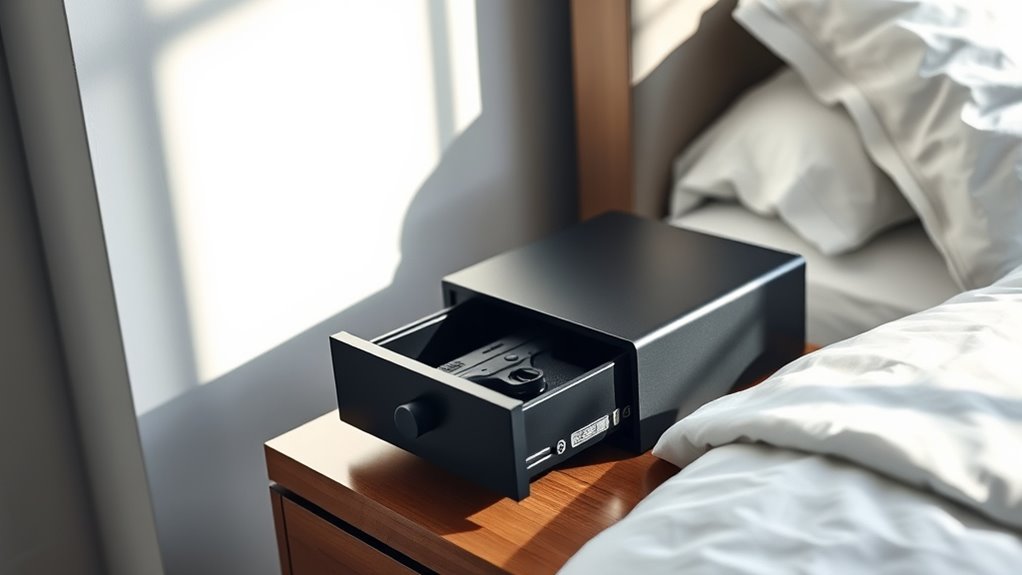 top bedside gun safes