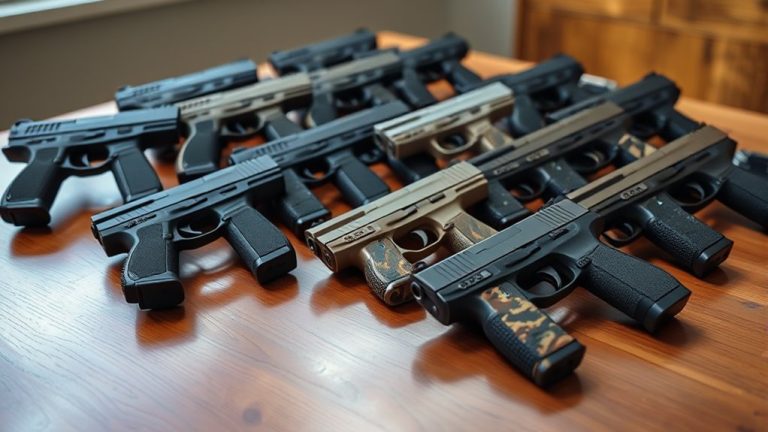 top belt carry pistols
