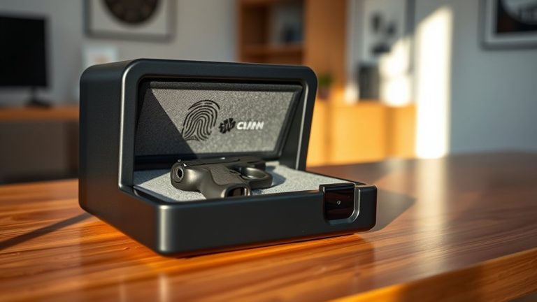 top biometric pistol safes