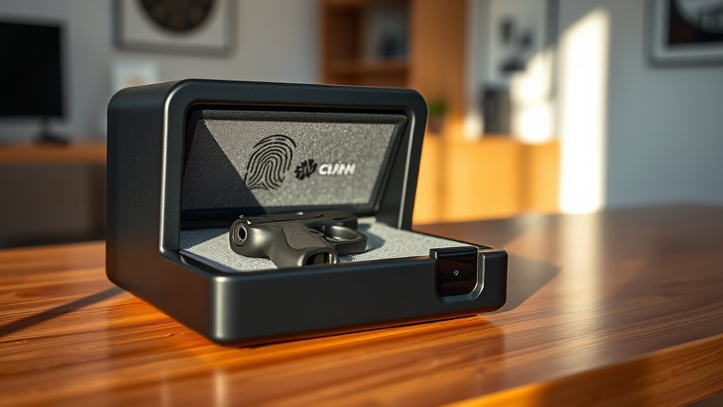 top biometric pistol safes