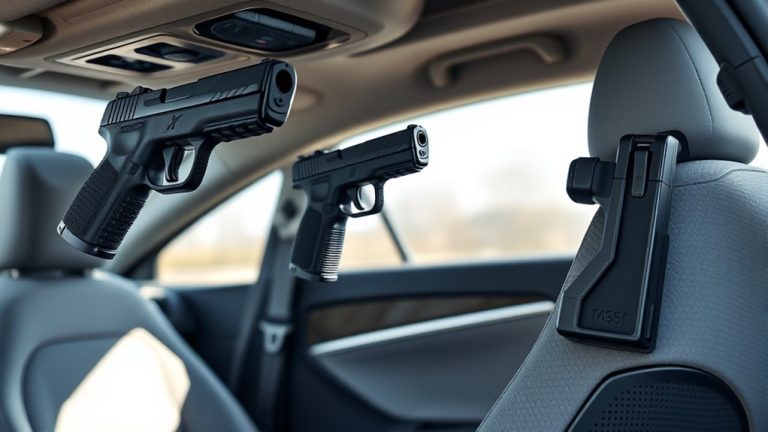 top car gun mounts