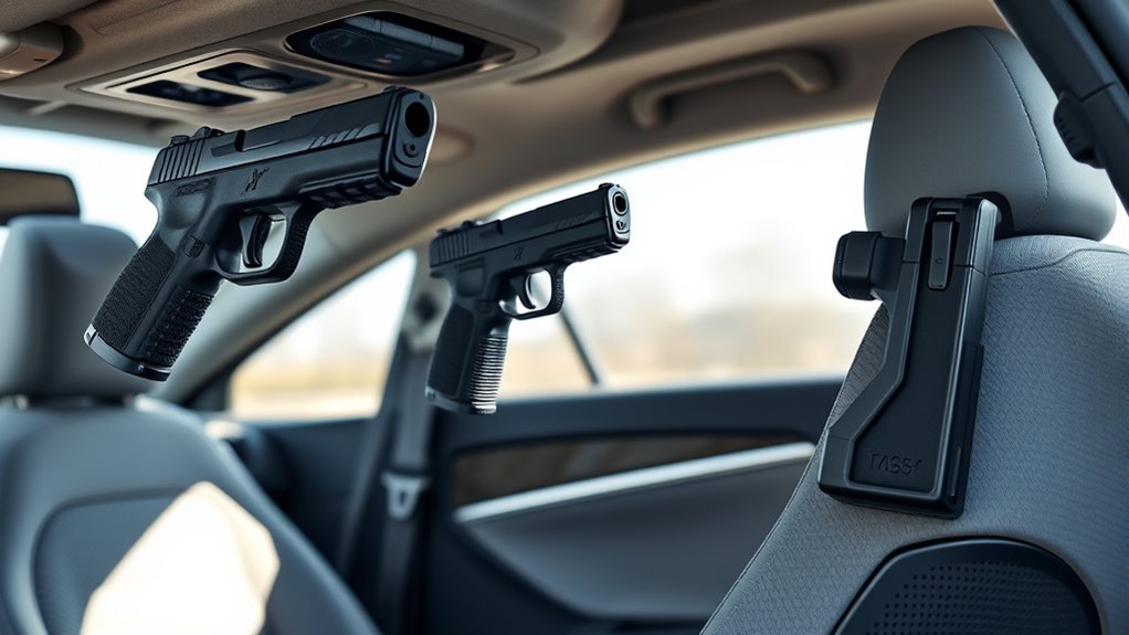 top car gun mounts
