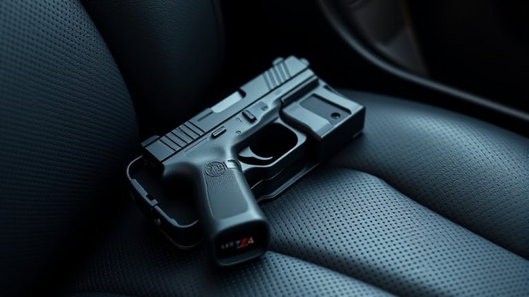 top car gun safes