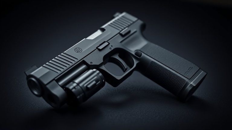 top carry pistol lights