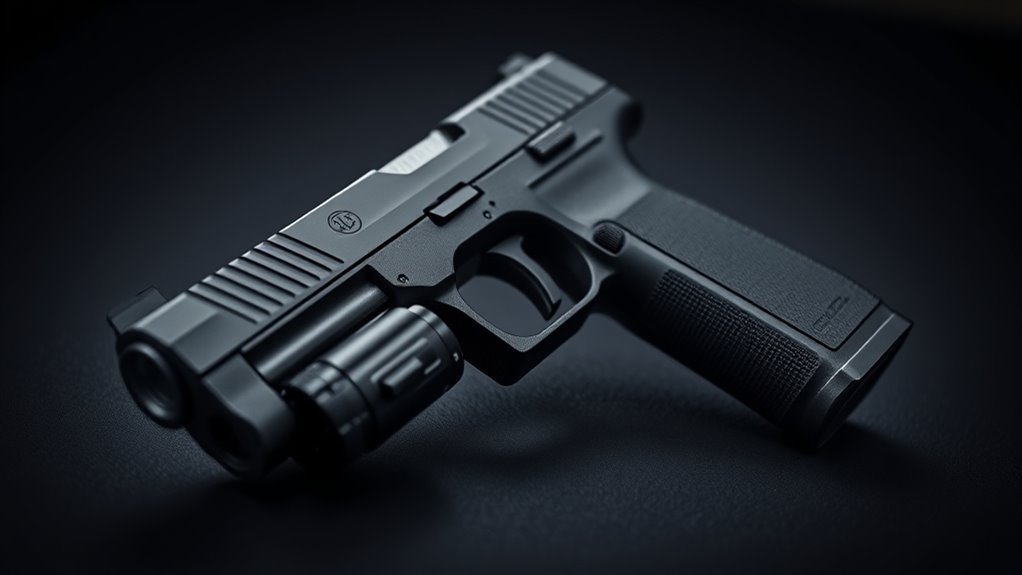 top carry pistol lights