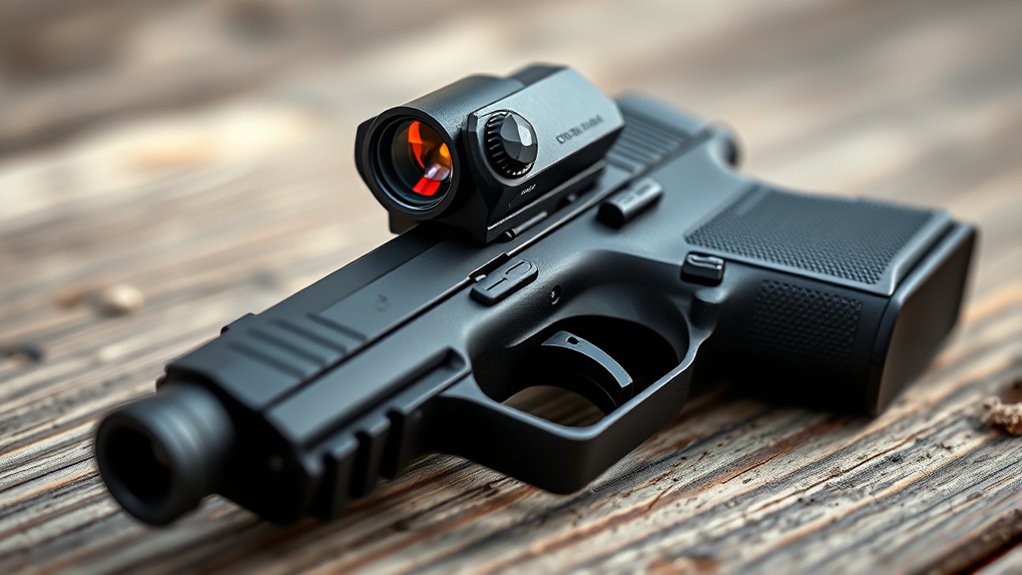 top carry pistol optics