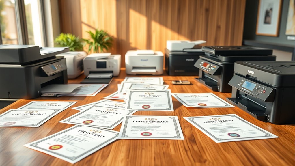 top certificate printer picks