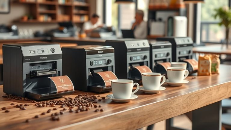 top coffee label printers