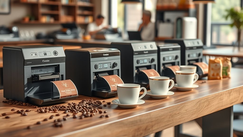 top coffee label printers