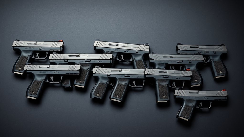 top compact metal pistols