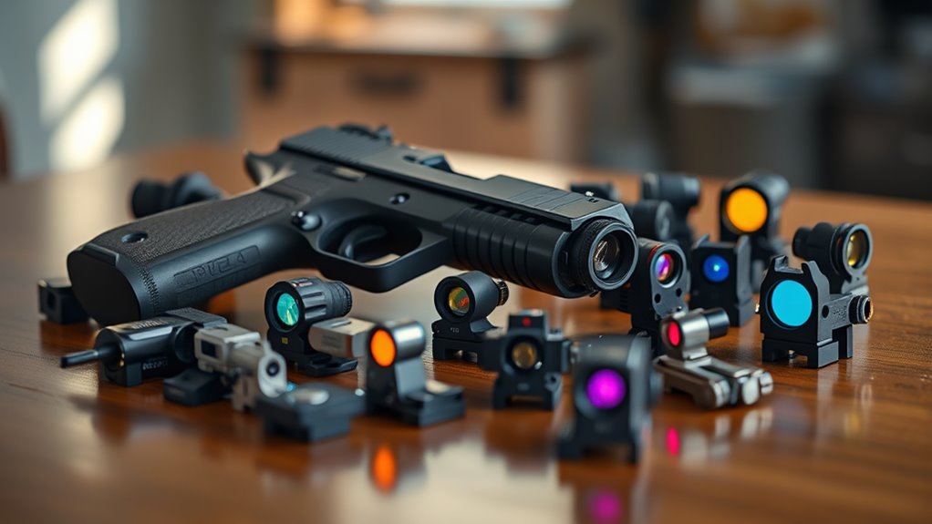 top competition pistol sights