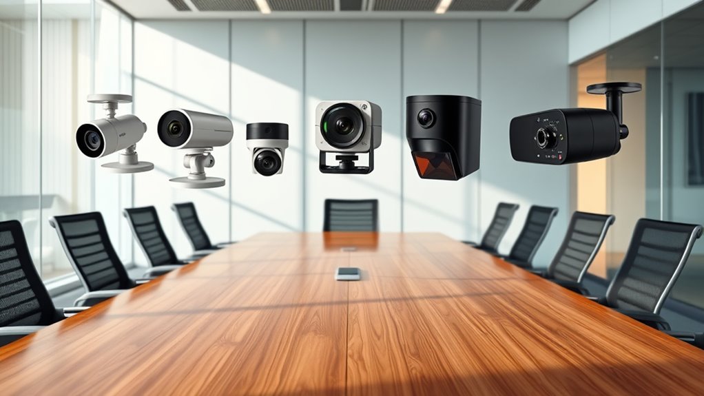 top conference room video cameras