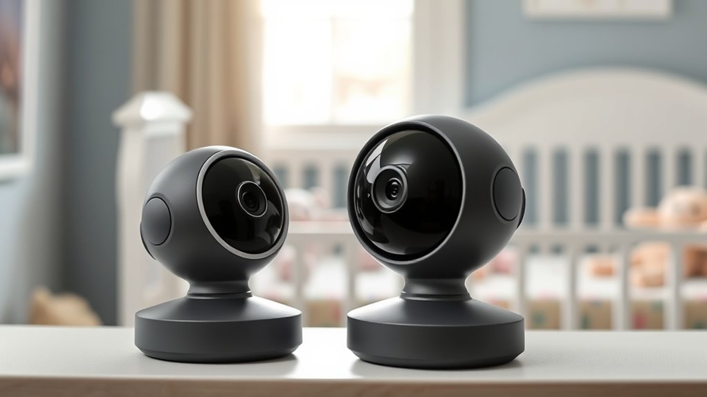 top dual camera monitors
